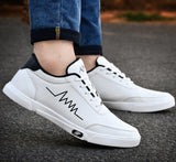 Afreet White Chunky Sneaker Shoes For Men