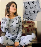 Women's Cotton Printed Tracksuit