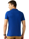 Poly Cotton Solid Half Sleeves Mens Polo T-Shirts
